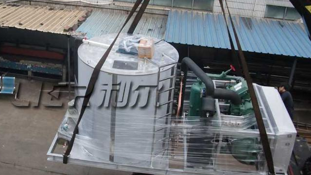 Loading and shipping of 30T large industrial ice machine