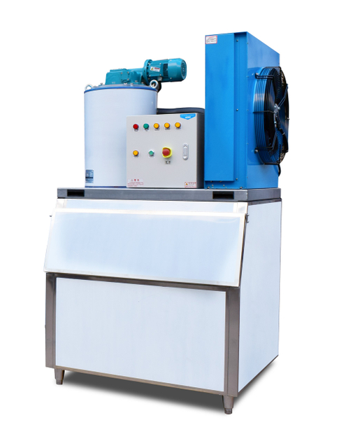 High Productivity Flake Ice Machine 500kg Capacity with Pump & Bearing for Commercial Use