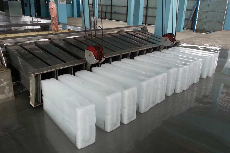 10T direct cooling ice brick machine, Jiujiang, Jiangxi